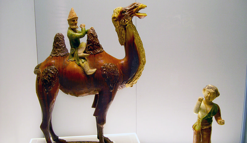 Exhibits displayed in Shanghai Museum