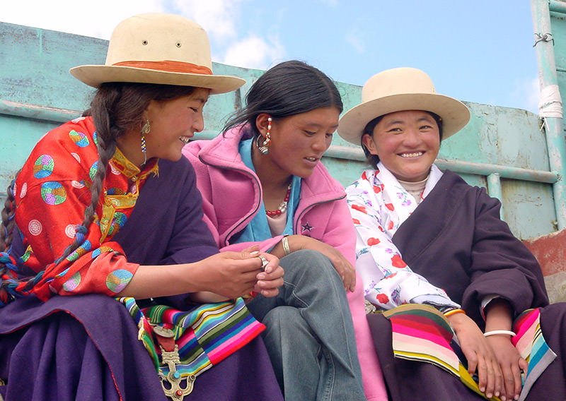 Tibetan girl