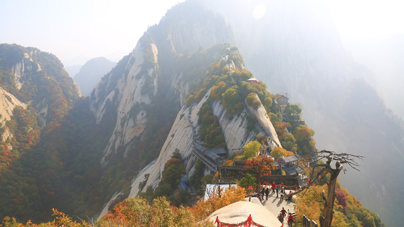 The Track to the Top of Mount Hua
