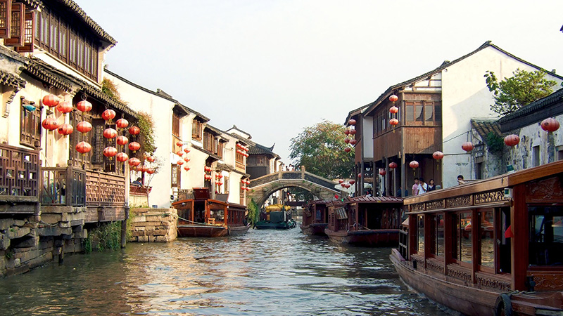 Tongli Water Town in Suzhou
