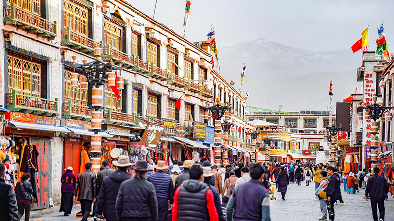 Barkhor Street, Lhasa