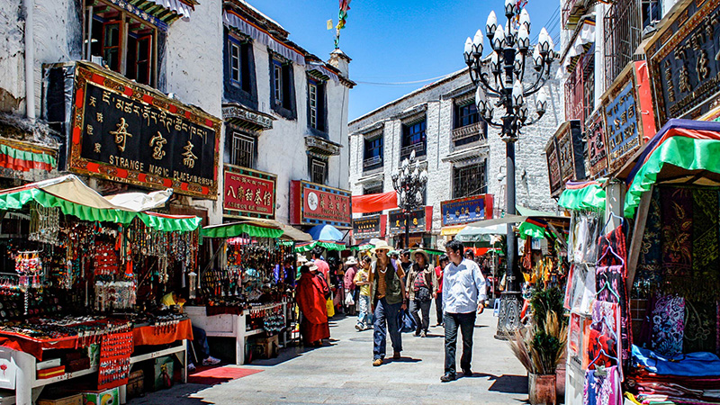 Barkhor Street, Lhasa