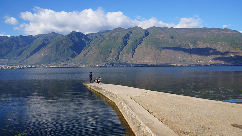 Mountain Cangshan and Erhai Lake