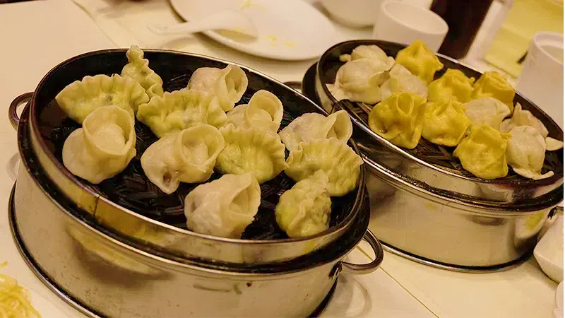 Delicious dumplings in Dumpling Banquet