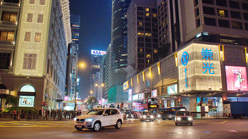 Nightlife in Hong Kong