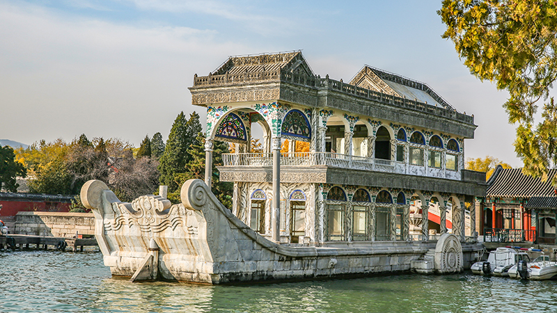 The Marble Boat in Summer Palace