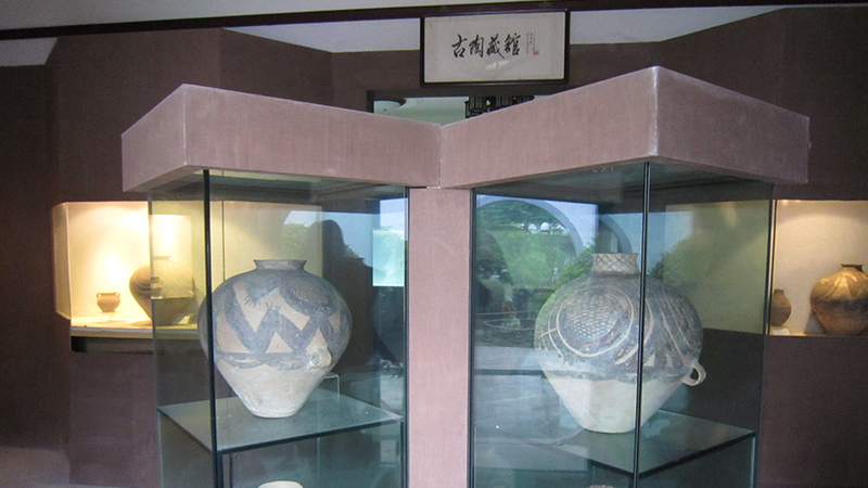 The antiques in the museum in Zhujiajiao