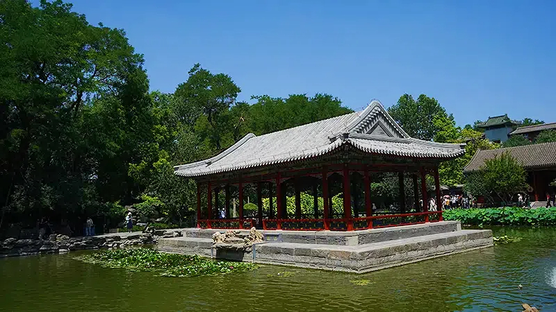 A pavilion in Prince Gong's Mansion