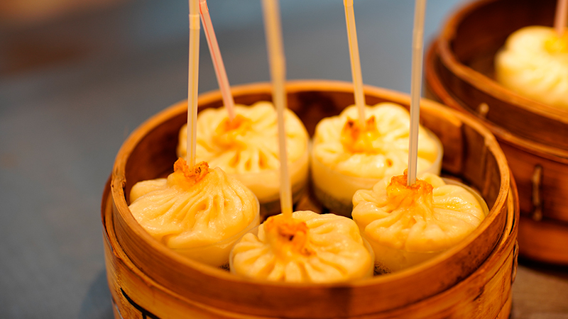 A serving of Xiaolongbao