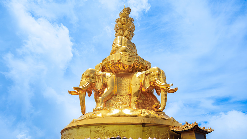 Golden Summit on Mt. Emei