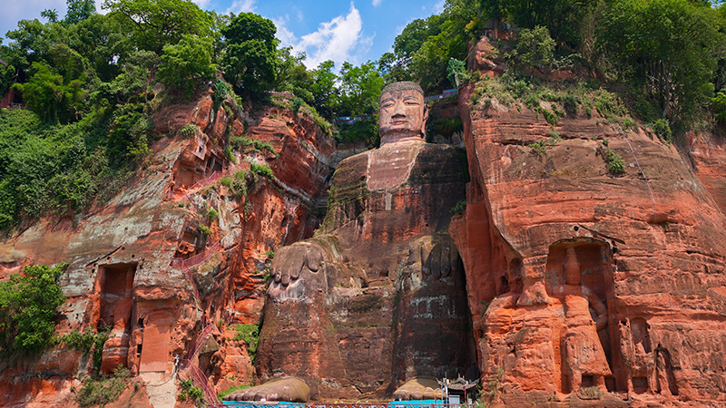 Overview of Leshan Giant Buddha