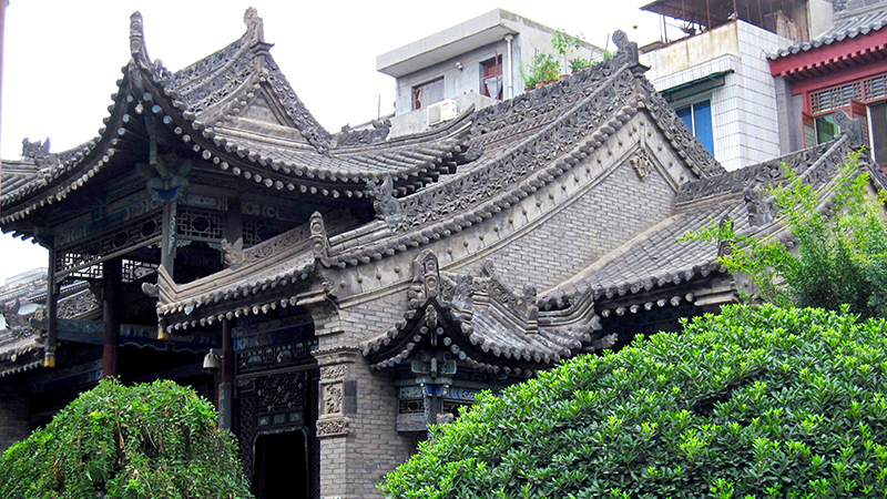 Unique rooftop of the mosque