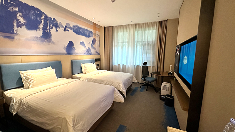 A room in Hampton by Hilton near the forest park