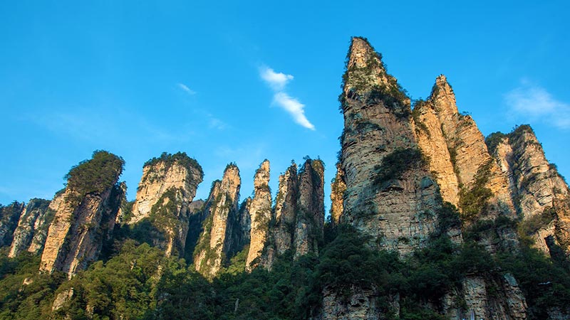Mountains in Zhangjiajie