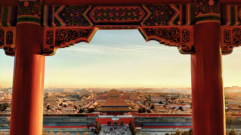 The Forbidden City in Beijing