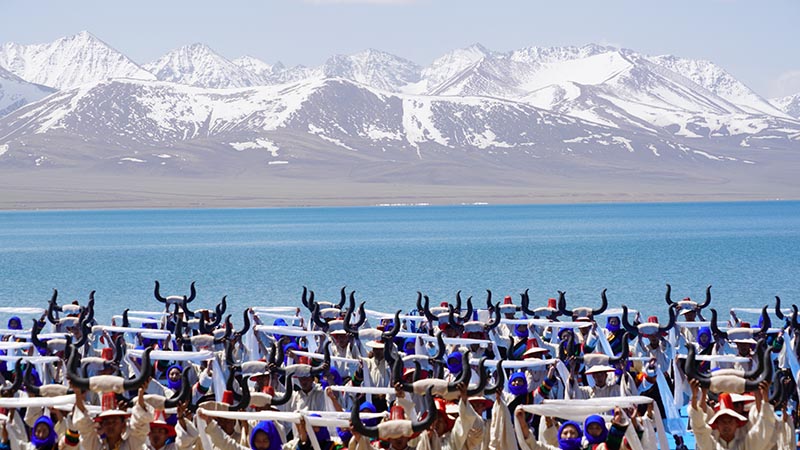 Namtso Lake in Tibet