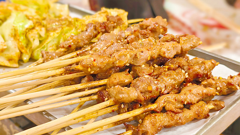 Barbecue at Shijiayuan Food Street