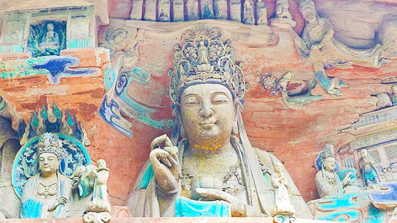 Dazu rock carving in Chongqing