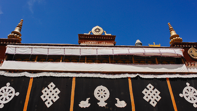 Rongbuk Monastery near Mt. Everest in Tibet