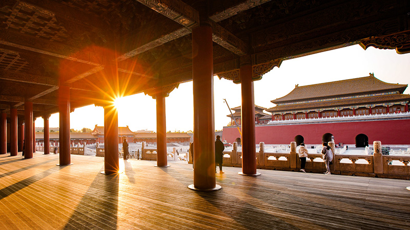 The Forbidden City in Beijing, China