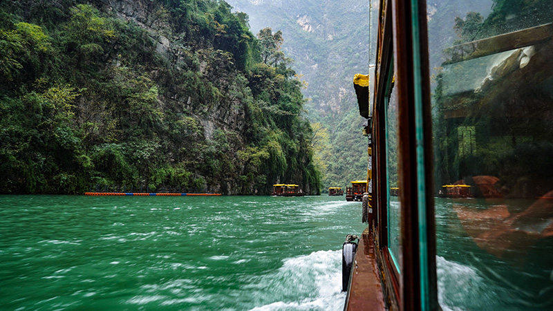 The Scenic View of a Yangtze River Cruise from Chongqing