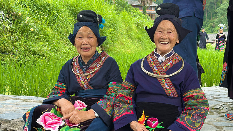 Miao ethnic women in Guizhou