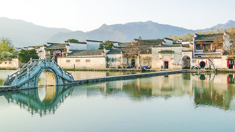 Hongcun Village in Huangshan city