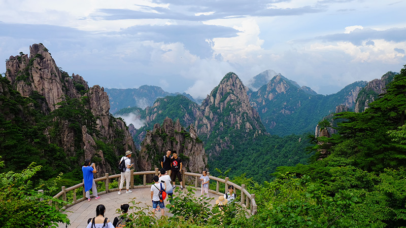 Huangshan Mountain in China
