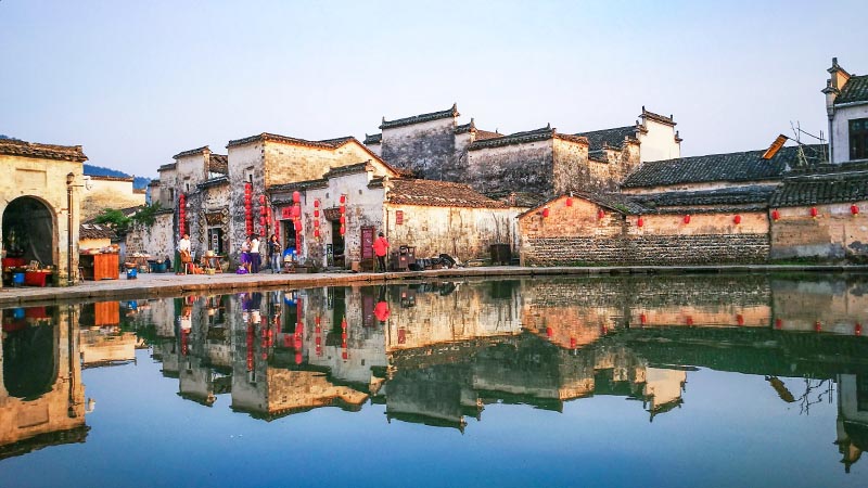 Moon Pond in Hongcun Village