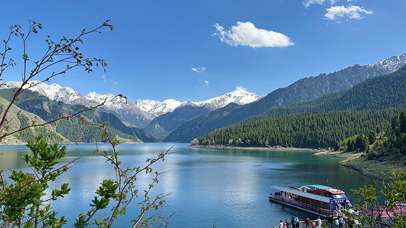 Tianchi Lake in Xinjiang
