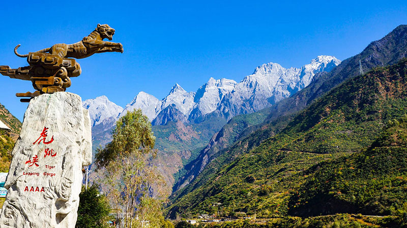 Tiger Leaping Gorge in Yunnan