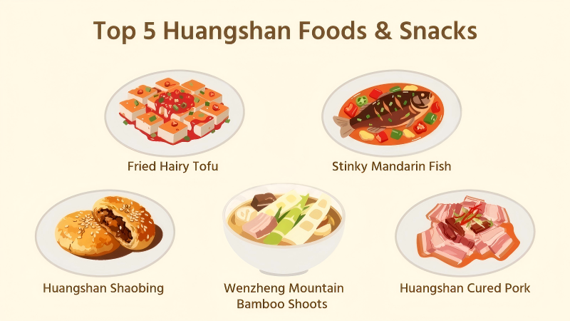 5 Huangshan foods you don't want to miss