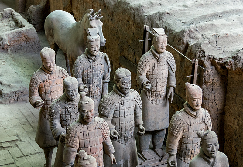 The Army of Terracotta Warriors