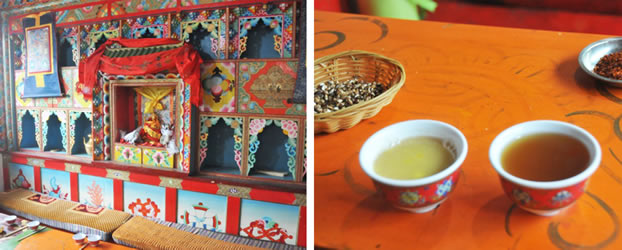 Tibetan Family Dinner in Jiuzhaigou