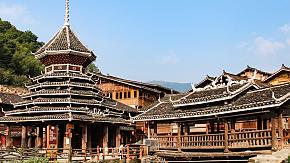 Drum Tower at Zhaoxing Dong Village