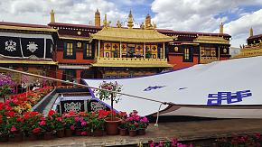 The Jokhang Temple in Tibet