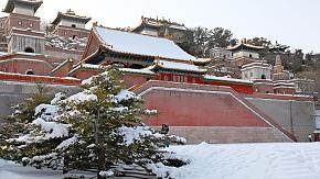 Summer Palace in Beijing in winter