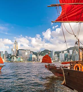 Victoria Harbor in HongKong