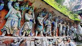 Dazu Rock Carvings in Chongqing