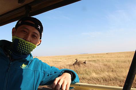 Thomas Tang in Tanzania