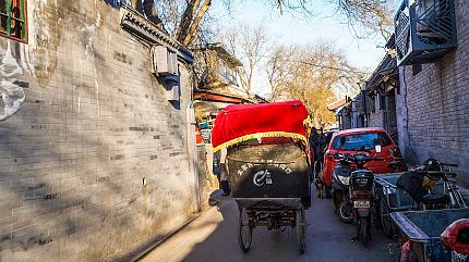 Rickshaw Ride in Hutong, Beijing