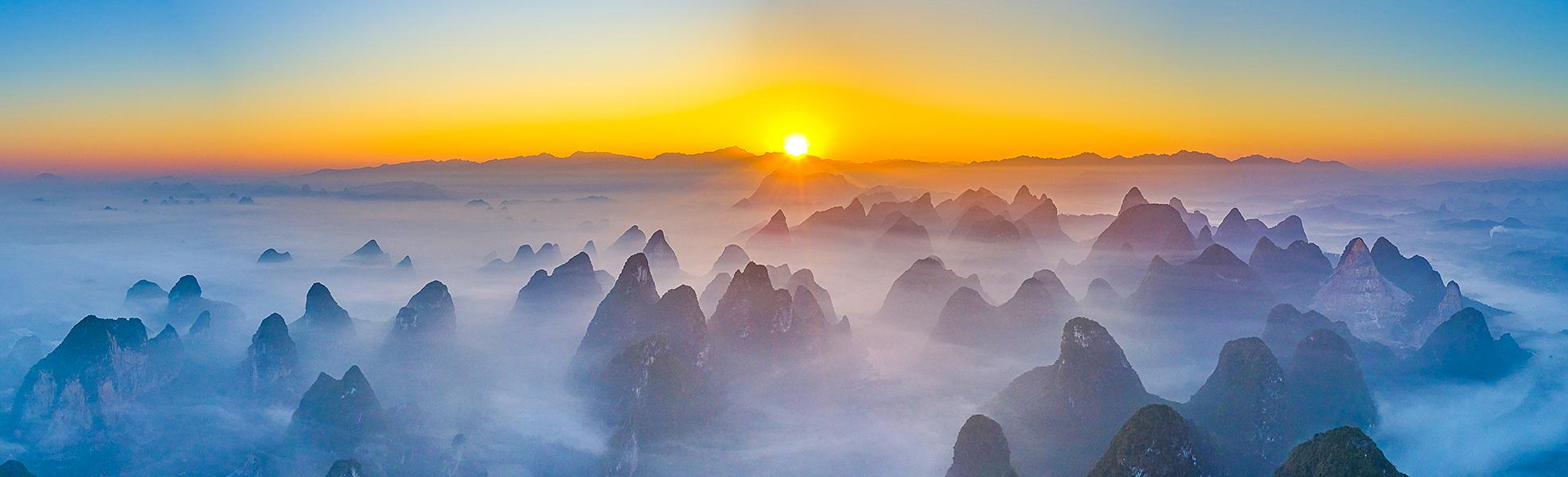 Karst Peaks in Guilin