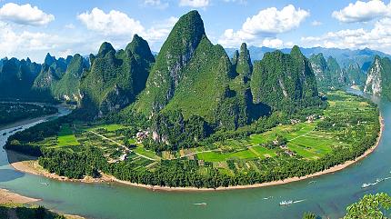 Bird's View of the Li River