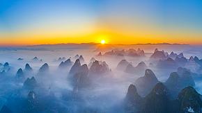 Karst Peaks in Guilin