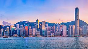 Victoria Harbor in Hong Kong