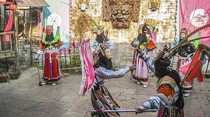 Dixi Opera in Tianlong Tunpu, Anshun